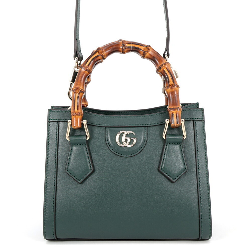 Gucci Diana Bamboo Small Leather Handbag 832936 GUCCI 2-way Shoulder Bag